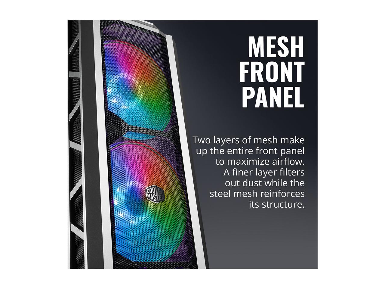 Cooler Master Mastercase H500P Mesh Argb Airflow Atx Mid-Tower