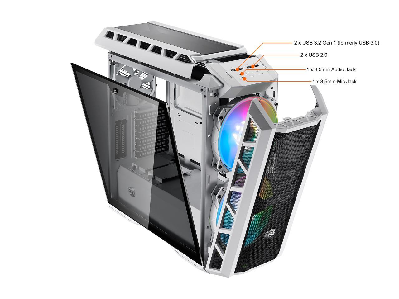 Cooler Master Mastercase H500P Mesh Argb Airflow Atx Mid-Tower