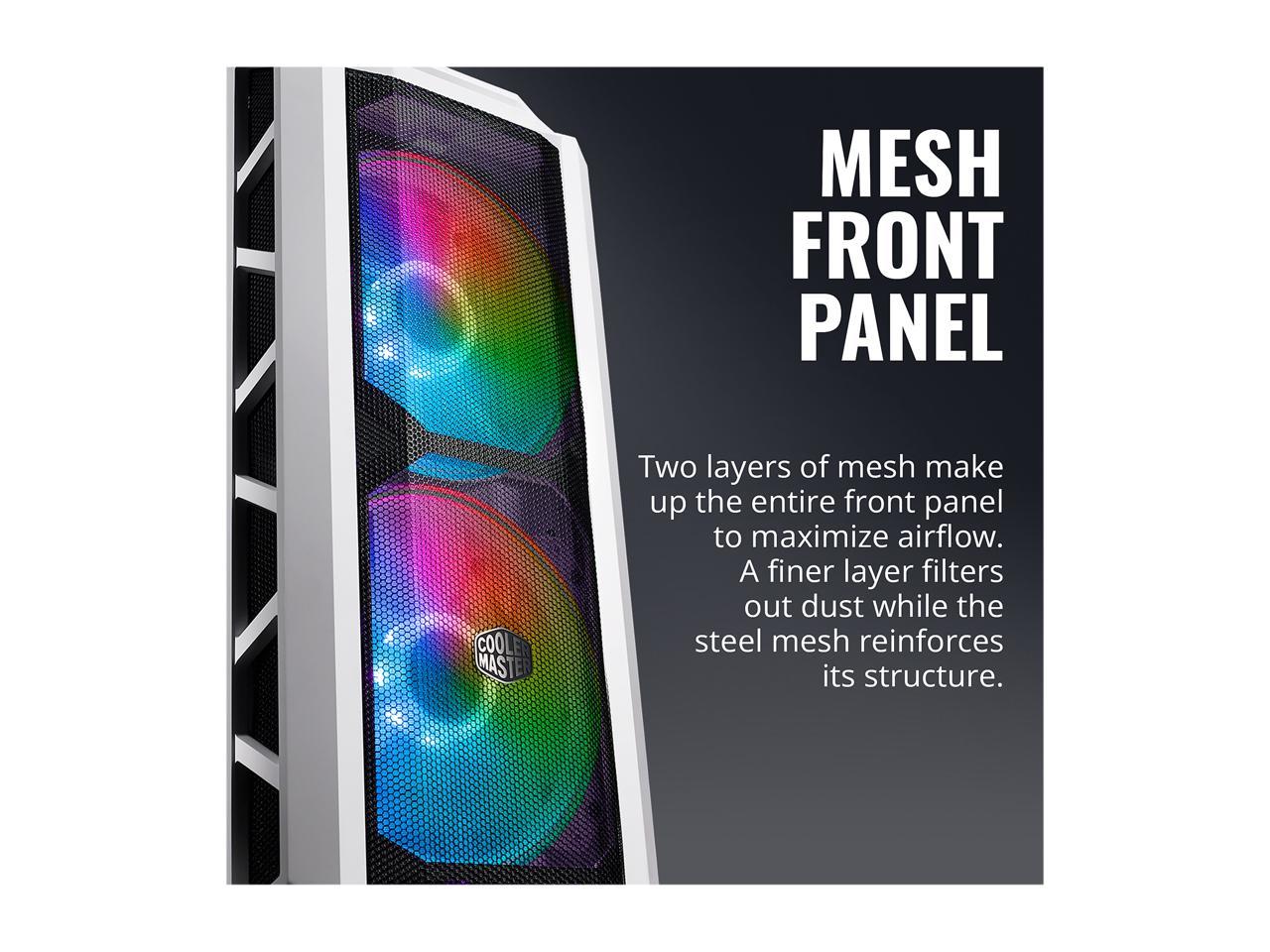 Cooler Master Mastercase H500P Mesh Argb Airflow Atx Mid-Tower