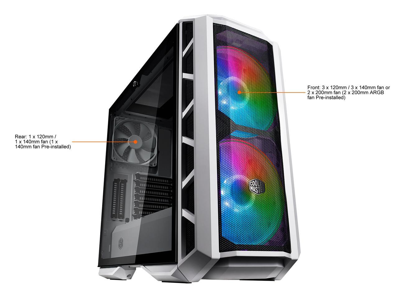 Cooler Master Mastercase H500P Mesh Argb Airflow Atx Mid-Tower