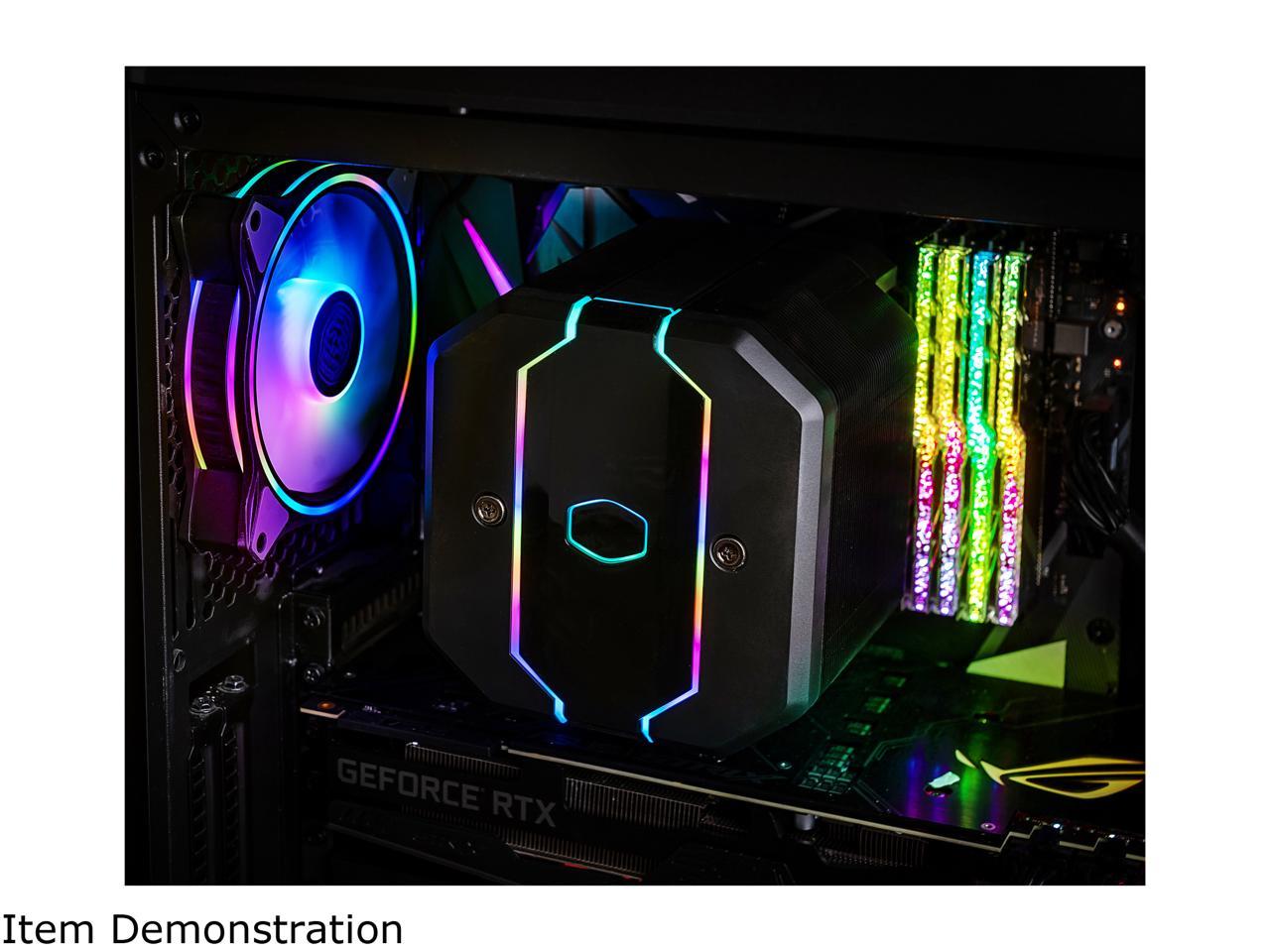 Cooler Master Masterfan Mf120 Halo Duo-Ring Addressable Rgb Lighting 120Mm 3 Pack W/ 24