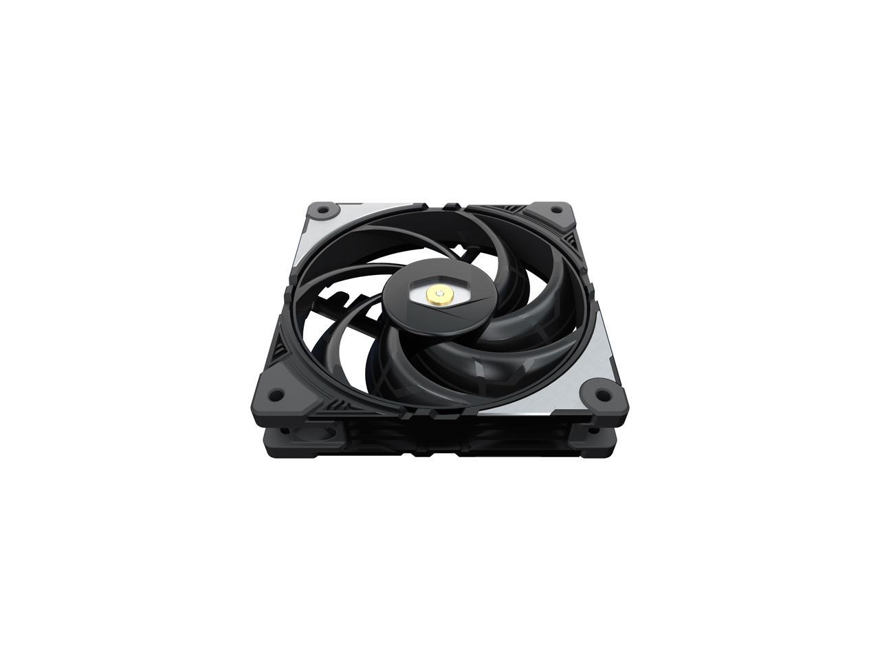 Cooler Master Masterfan Sf120M Performance Pwm Fan W/ Patented Damping Frame Design Technology,