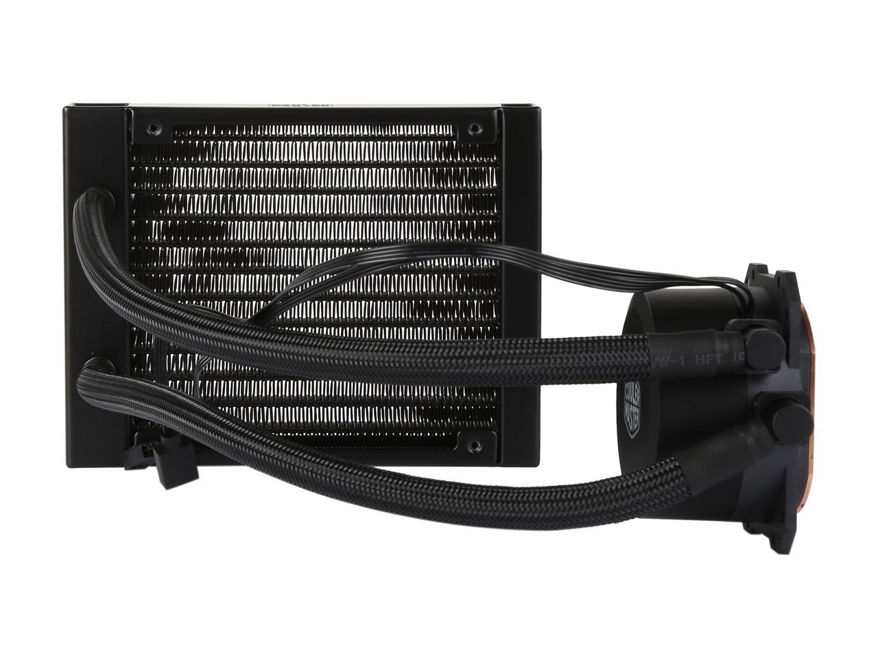 Cooler Master Masterliquid Ml120L Rgb Close-Loop Cpu Liquid Cooler, 120Mm Radiator, Dual Chamber Rgb