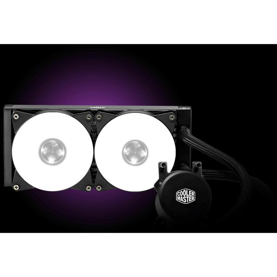 Cooler Master Masterliquid Ml240 Rgb (Tr4 Edition) - Aio Cpu Liquid Cooler For Amd Ryzen Thread