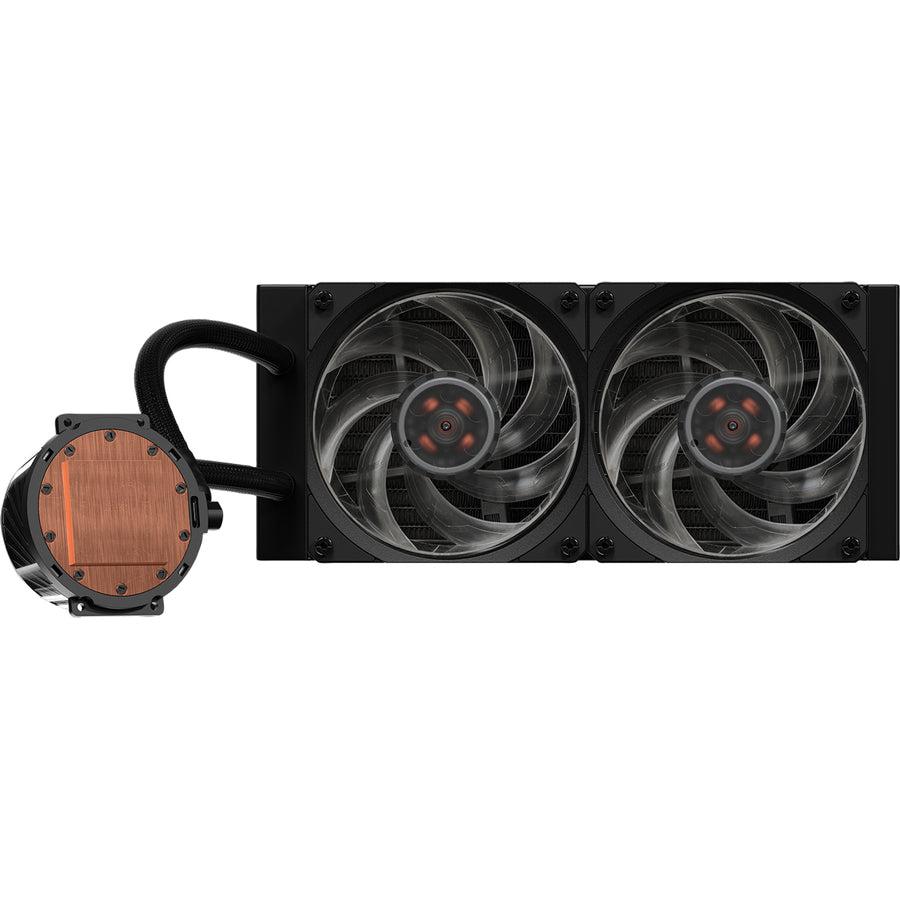 Cooler Master Masterliquid Ml240P Mirage Argb Close-Loop Aio Cpu Liquid Cooler, 240 Radiator,