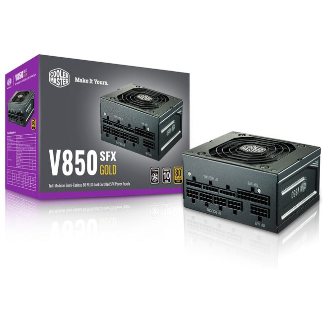 Cooler Master V850 SFX Gold Full-Modular 80 Plus Gold SFX Power Supply MPY-8501-SFHAGV-US