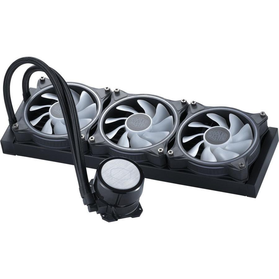 Coolermaster Masterliquid Ml360 Illusion, Translucent Dome, 3Rd Gen Dual Chamber Pump, 240 Radiator,