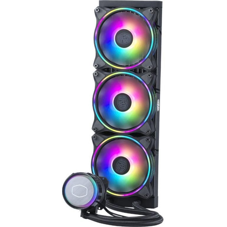 Coolermaster Masterliquid Ml360 Illusion, Translucent Dome, 3Rd Gen Dual Chamber Pump, 240 Radiator,
