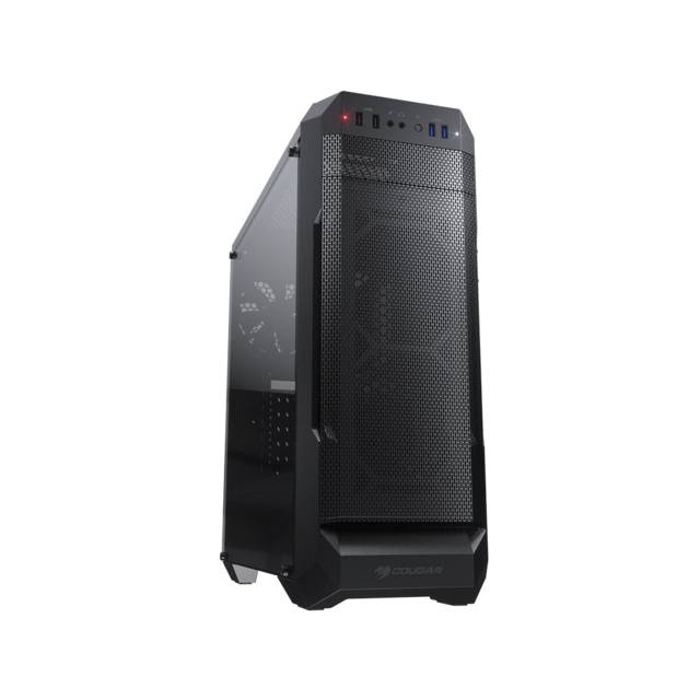 Cougar Mx331 Mesh Mid-Tower With Transparent Left Panel