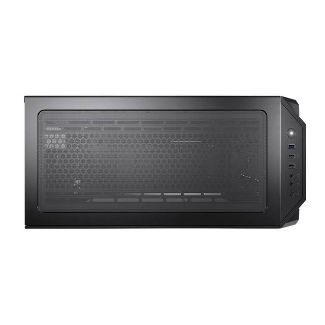 Cougar Mx660 Mesh Mid-Tower Case With Mesh Front Panel And Clear Tempered Glass Left Panel