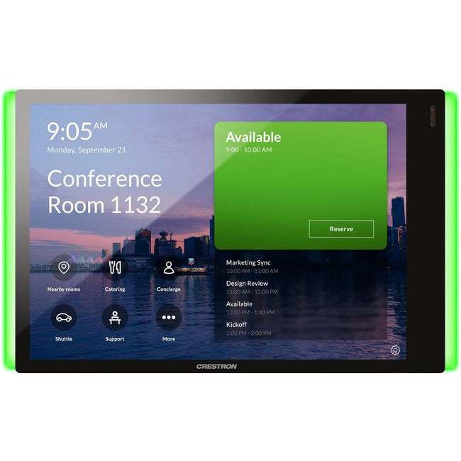 Crestron TSS-770-T-B-S-LB KIT Room Scheduling Touch Screen 6511778