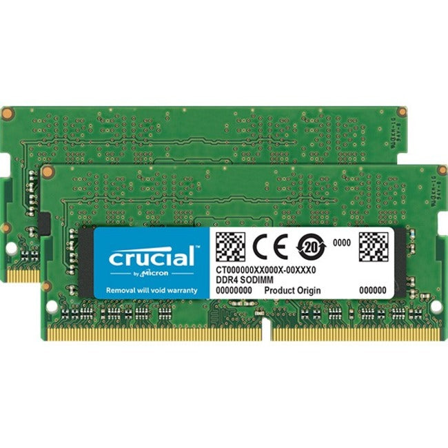 Crucial 32GB (2 x 16GB) DDR4 SDRAM Memory Kit CT2K16G4SFD8266