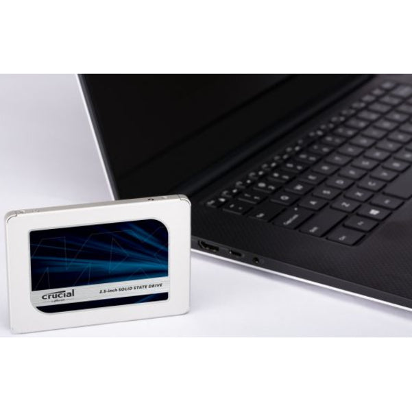 Crucial MX500 500 GB Solid State Drive - 2.5 Internal - SATA (SATA/600)" CT500MX500SSD1T
