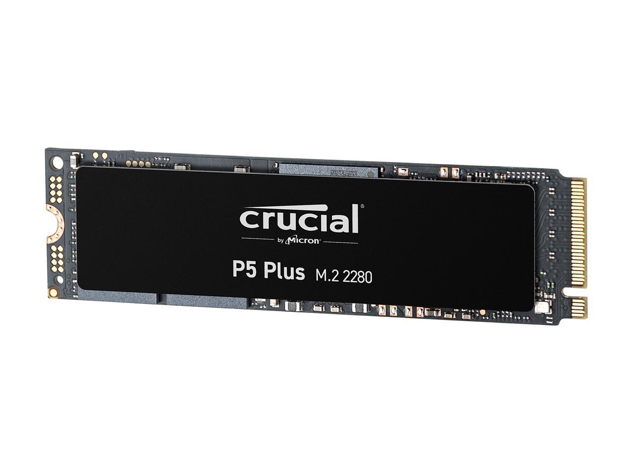 Crucial P5 Plus CT500P5PSSD8 500 GB Solid State Drive - M.2 2280 Internal - PCI Express NVMe (PCI Express NVMe 4.0 x4)