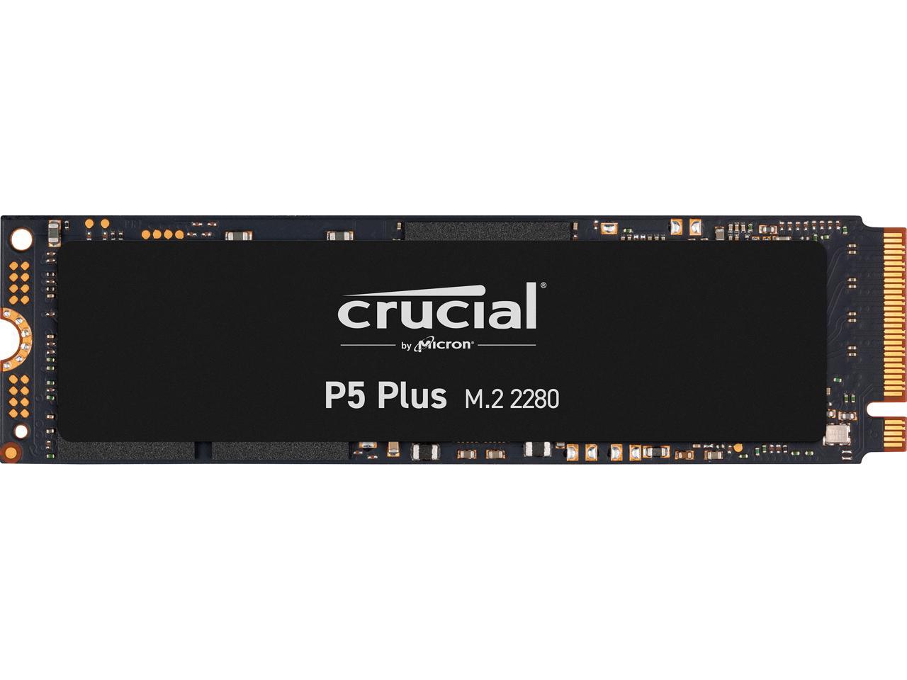 Crucial P5 Plus CT500P5PSSD8 500 GB Solid State Drive - M.2 2280 Internal - PCI Express NVMe (PCI Express NVMe 4.0 x4)