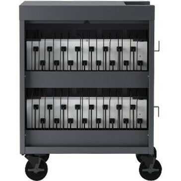 Cube Cart Charging Station 16 Device - Compact Educational Technology Storage | Tecisoft TVC16PAC-TZ