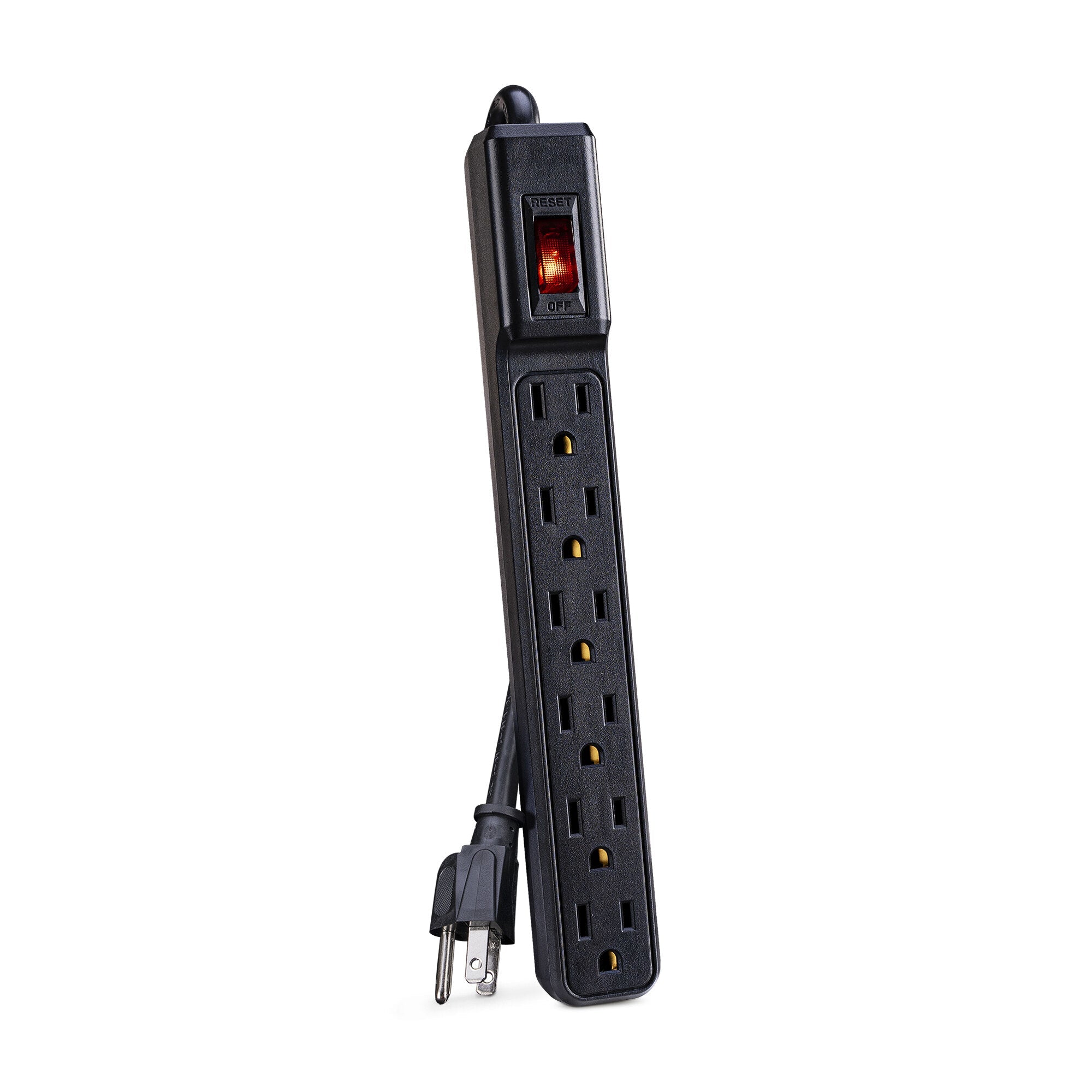 Cyberpower 8Ft Black 6 Outlet Power Strip Power Extension 2.4 M 6 Ac Outlet(S) Indoor