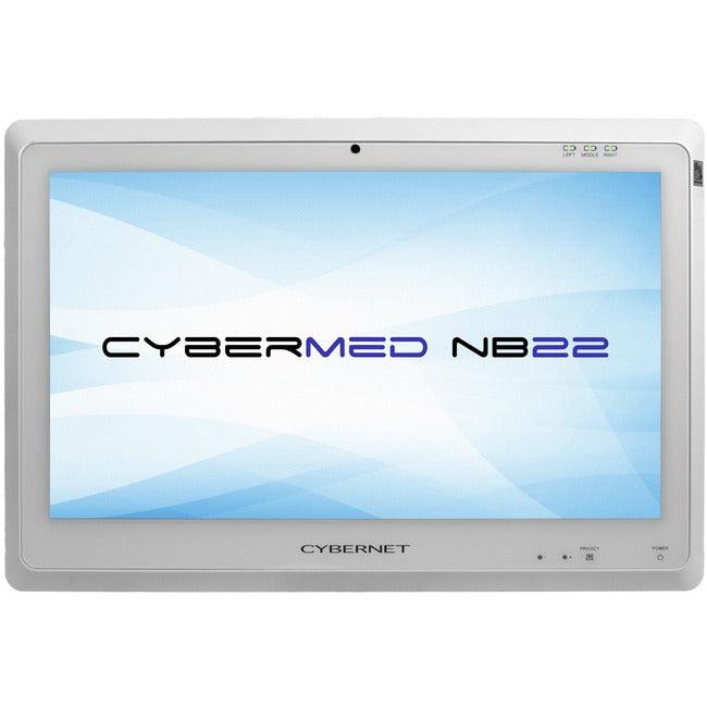 Cybernet CyberMed NB NB22 All-in-One Computer - Intel Core i5 6th Gen i5-6200U - 8 GB - 128 GB SSD - 21.5 Full HD Touchscreen - Desktop - White" CYBERMED-NB22