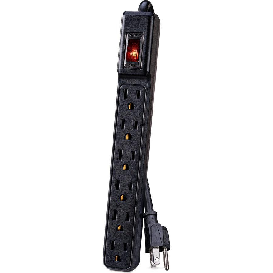 Cyberpower 8Ft Black 6 Outlet Power Strip Power Extension 2.4 M 6 Ac Outlet(S) Indoor