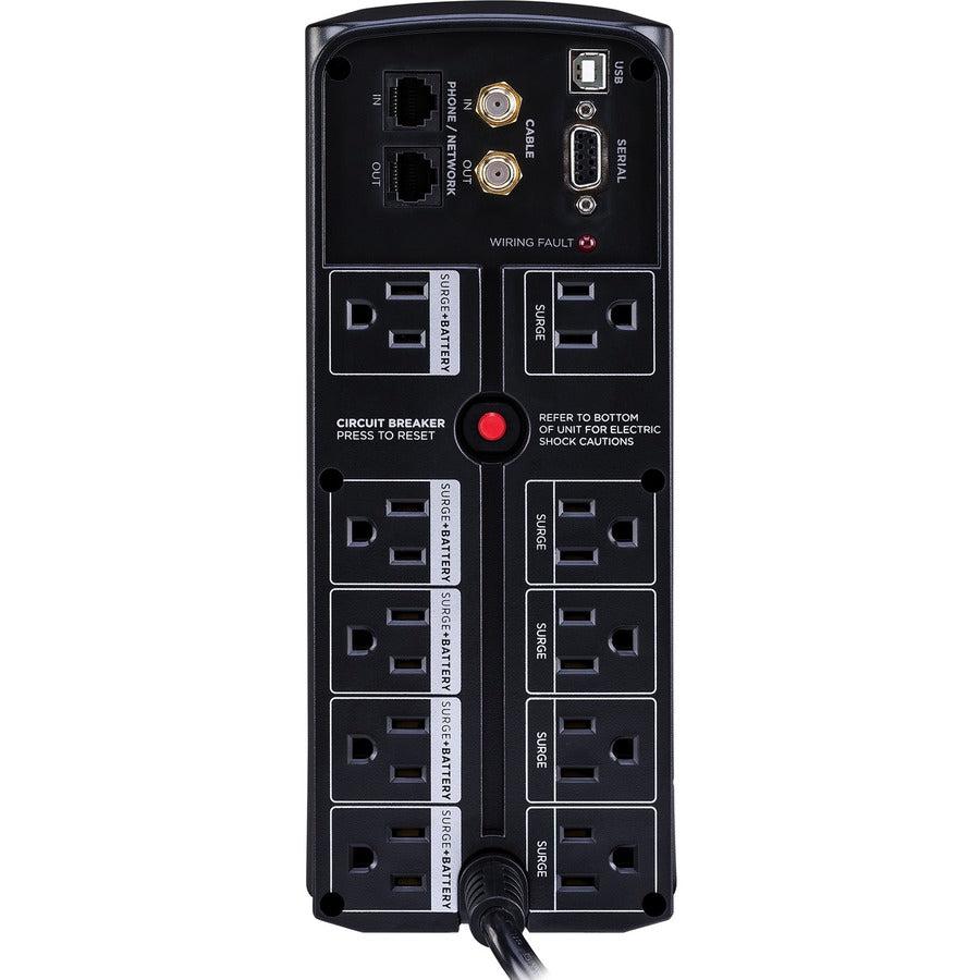 Cyberpower Cp1350Avrlcd Uninterruptible Power Supply (Ups) Line-Interactive 1.35 Kva 810 W