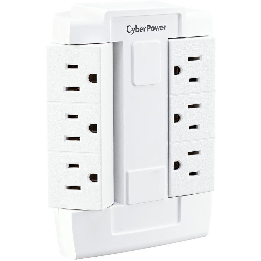 Cyberpower Gt600P Power Plug Adapter Nema 5-15P Nema 5-15R White