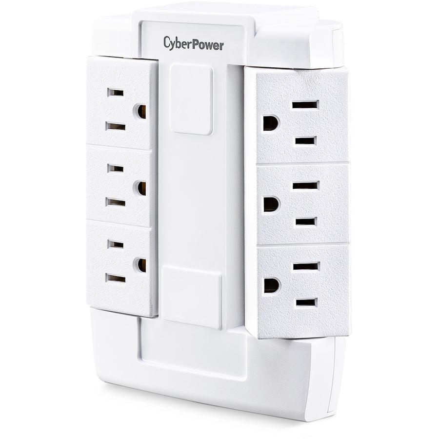 Cyberpower Gt600P Power Plug Adapter Nema 5-15P Nema 5-15R White