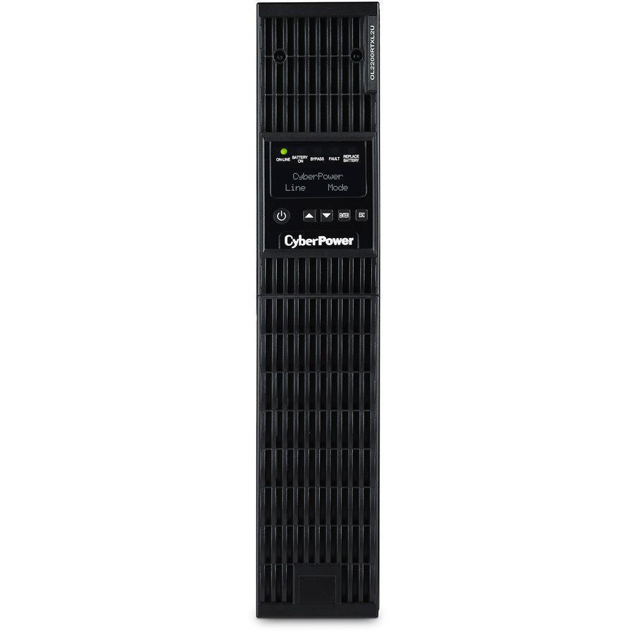 Cyberpower Ol2200Rtxl2Un Uninterruptible Power Supply (Ups) Double-Conversion (Online) 2.2 Kva 1800 W 7 Ac Outlet(S)