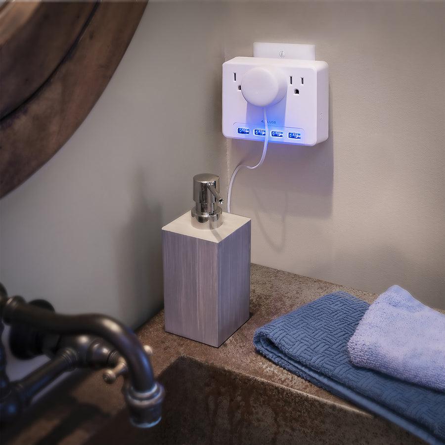 Cyberpower P3Wu Surge Protector White 3 Ac Outlet(S) 125 V