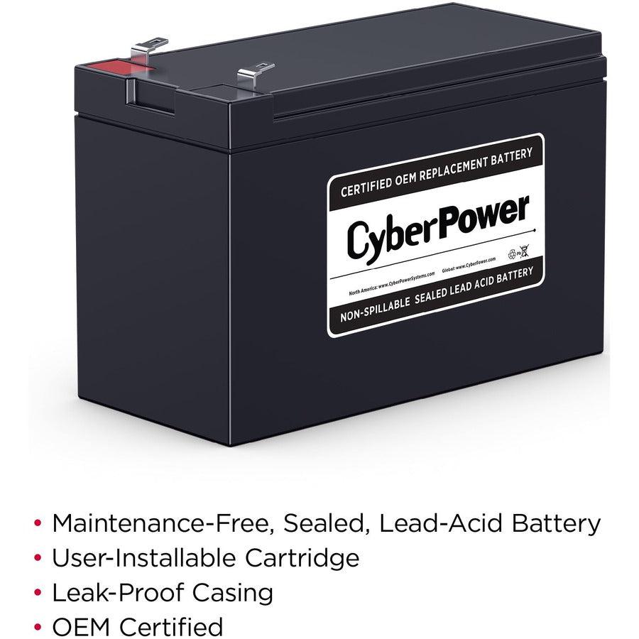 Cyberpower Rb1270B Ups Battery Sealed Lead Acid (Vrla) 12 V