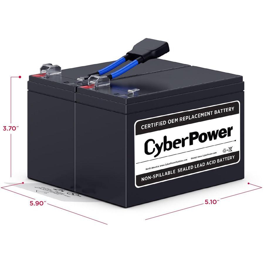 Cyberpower Rb1290X2B Ups Battery Sealed Lead Acid (Vrla) 12 V 9 Ah