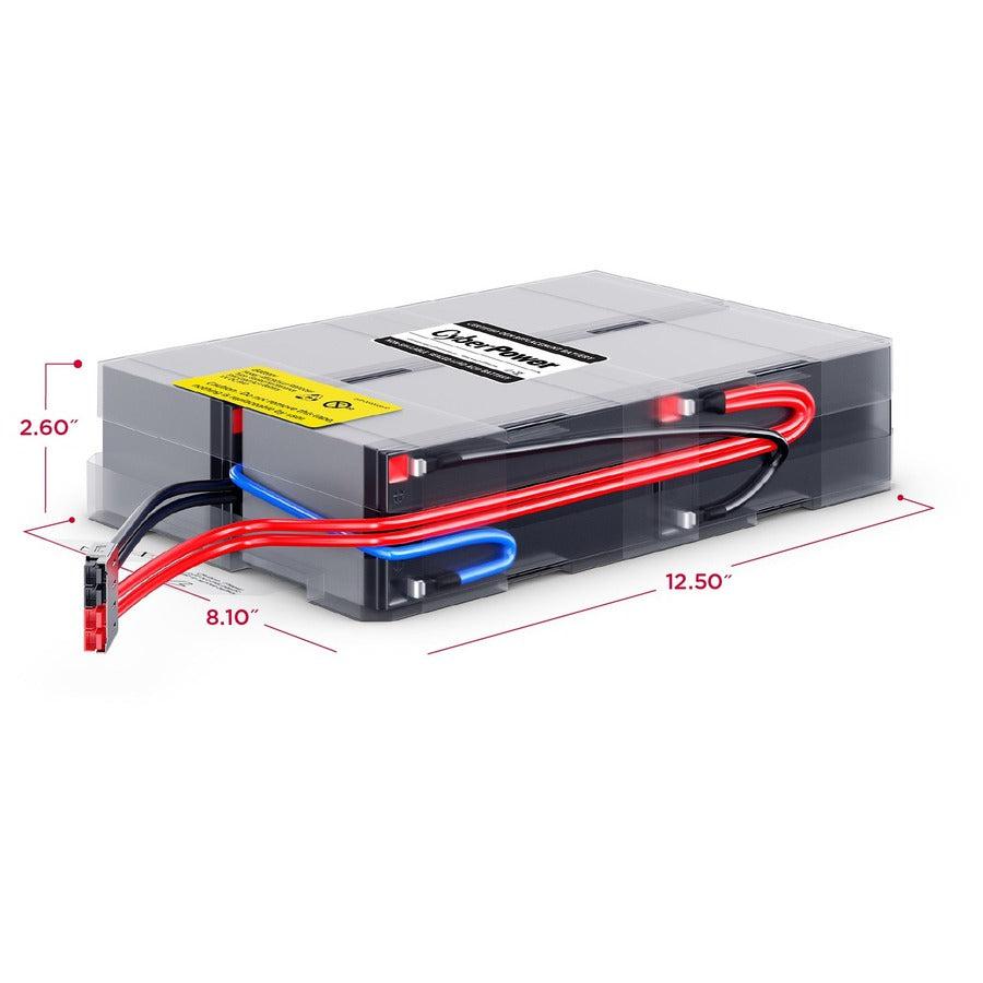 Cyberpower Rb1290X4F Ups Battery Sealed Lead Acid (Vrla) 12 V 9 Ah