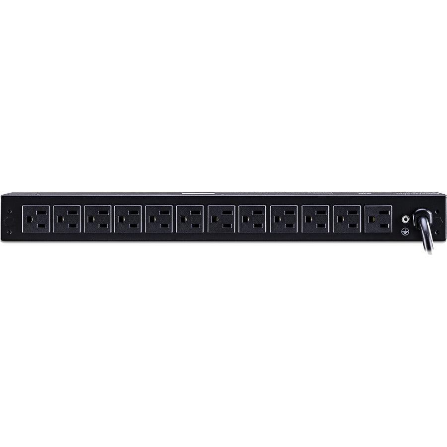 Cyberpower Rkbs15S2F12R Surge Protector Black 14 Ac Outlet(S) 120 V 4.57 M