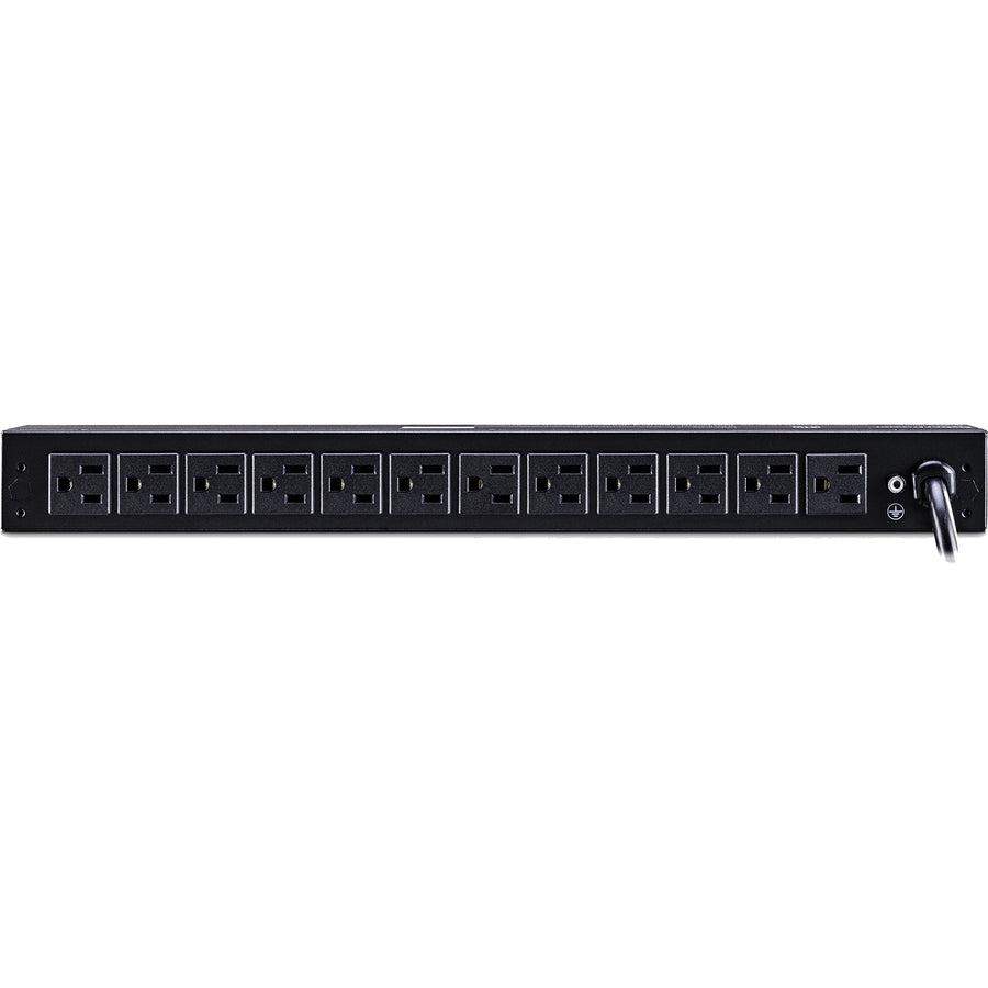 Cyberpower Rkbs15S6F12R Surge Protector Black 18 Ac Outlet(S) 120 V 4.57 M