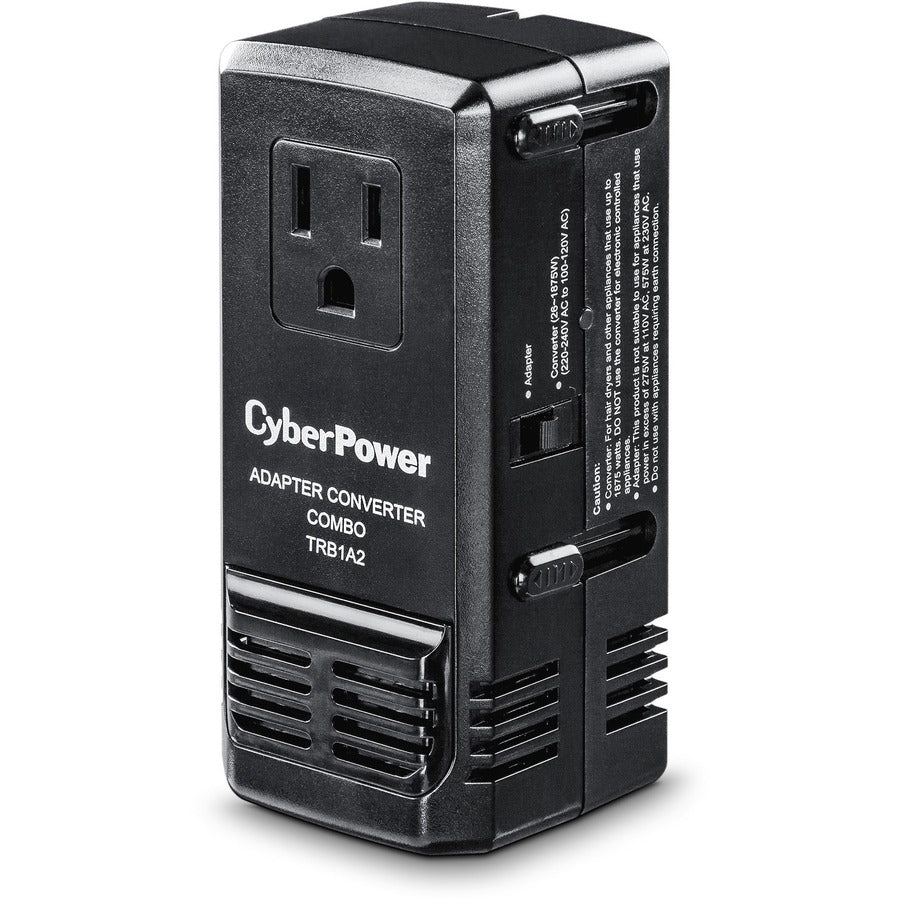 Cyberpower Trb1A2 Power Plug Adapter Black