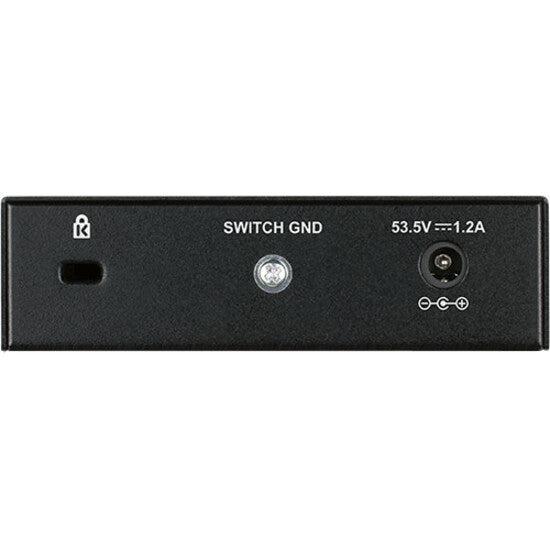 D-Link DGS-1005P 5-Port Desktop Gigabit PoE+ Switch - Plug & Play | D-Link