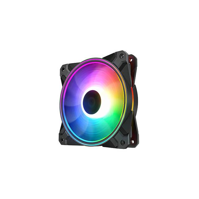 Deepcool Cf120 Plus 3X120Mm Pwm Fan, A-Rgb Dual Loop Lighting Zones, High Airflow And Low-Noise,