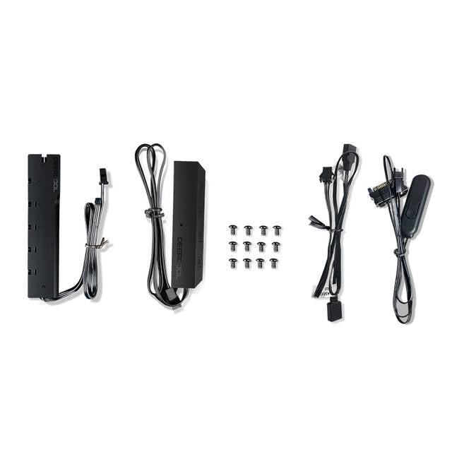 Deepcool Cf120 Plus 3X120Mm Pwm Fan, A-Rgb Dual Loop Lighting Zones, High Airflow And Low-Noise,