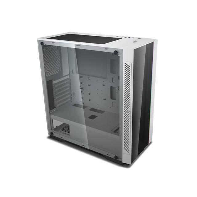 Deepcool Matrexx 55 3V Add-Rgb 3F White Atx Mid Tower/Front Panel And Side Panel Tempered Glass/