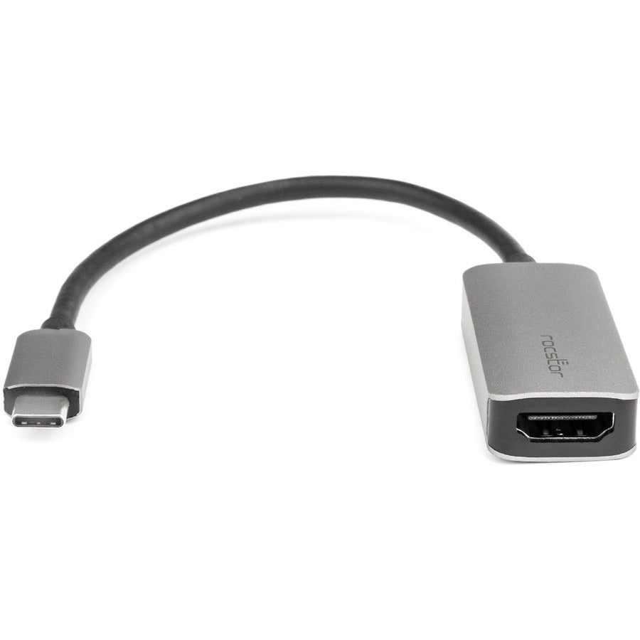DISPLAYPORT 1.4 TO HDMI 2.0 4K 60HZ ADAPTER-M/F- ALUMINUM GREY Y10A243-A1