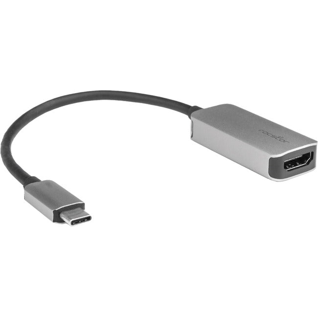 DISPLAYPORT 1.4 TO HDMI 2.0 4K 60HZ ADAPTER-M/F- ALUMINUM GREY Y10A243-A1