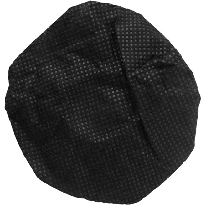 DISPOSABLE SANITARY EAR CUSHIONCOVERS 4.5IN BLACK 50 PAIRS HYGENX45BK