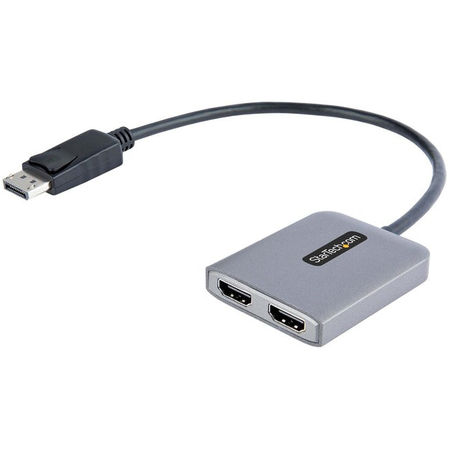 Dp 1.4 To Dual Hdmi Mst Hub,4K 60Hz Multi Monitor Adapter
