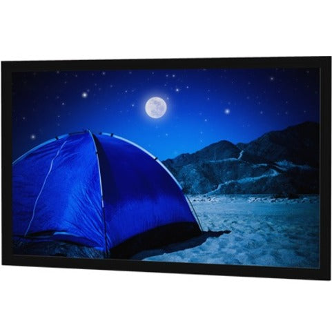 Da-Lite Parallax Projection Screen - Ambient Light Rejected Fixed Frame Screen with Beveled Frame - 100in Screen 28804V