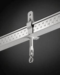 Da-Lite White T-Bar Clips Ctn. Of 12 Pr.