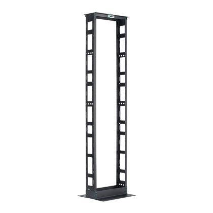 Data Center Server Rack - 2-Post Steel Construction Equipment Rack | Panduit R2P6S
