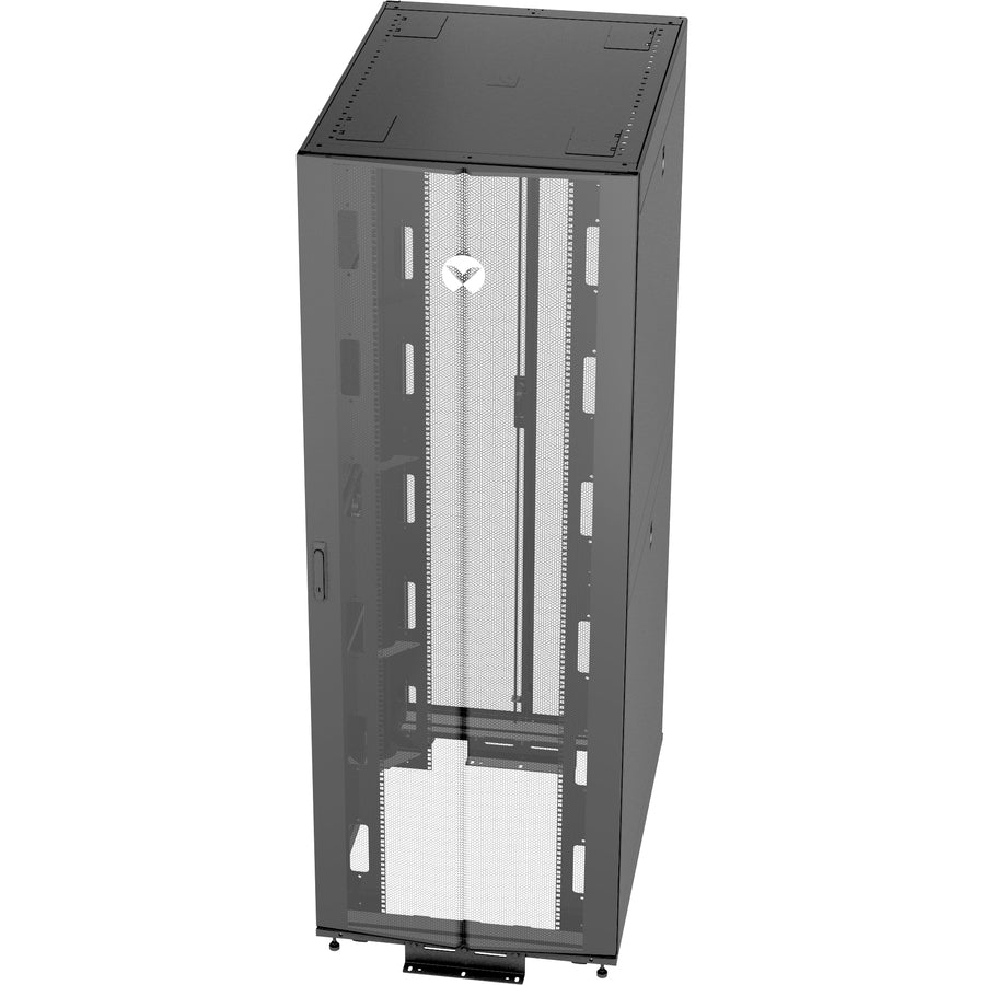Data Center Server Rack - Vertiv 48U Rack Enclosure with Shock Packaging | Tecisoft VR3157SP