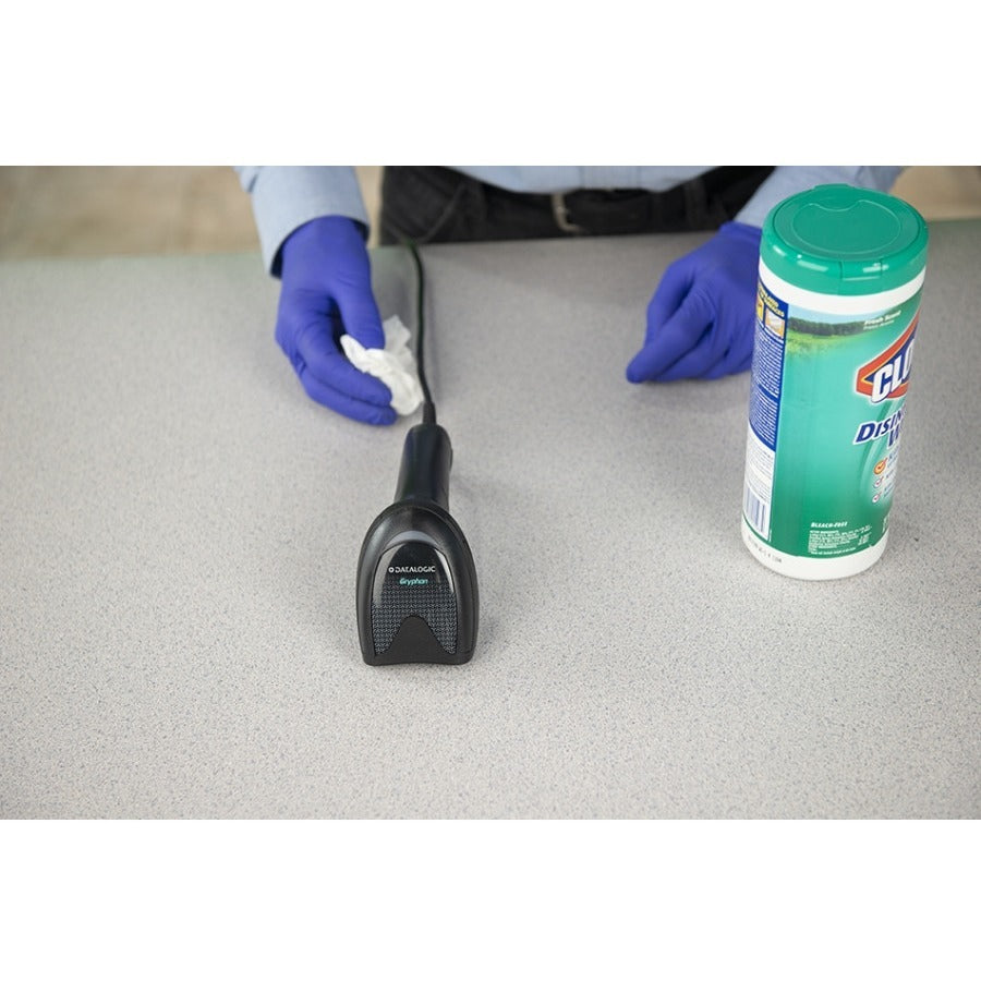 Datalogic Gryphon GBT4500 Handheld Barcode Scanner GBT4500-BK-BTK1DRA