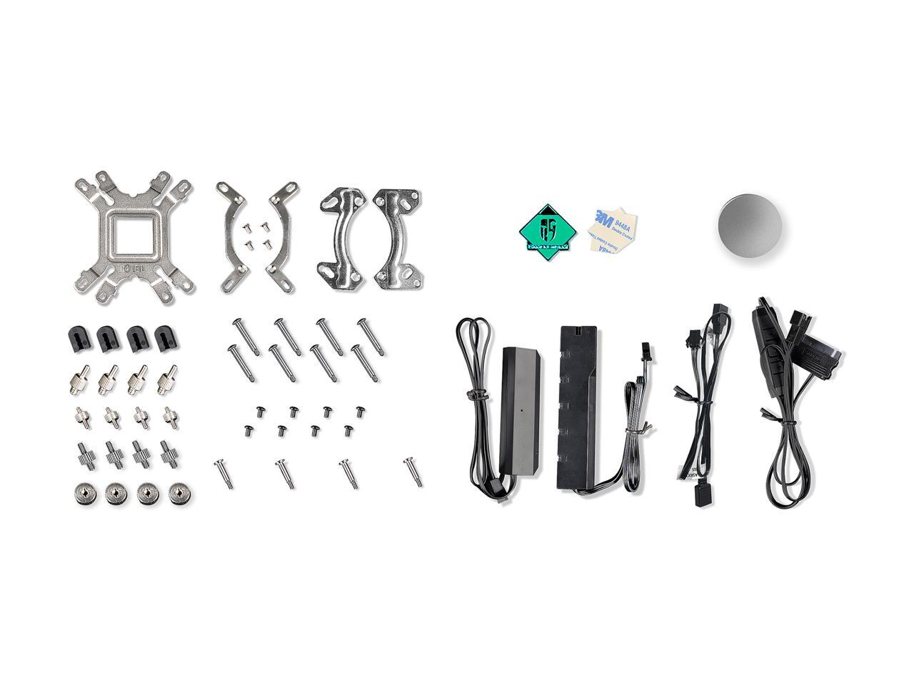 Deepcool Castle 240Ex Rgb Aio Liquid Cpu Cooler, Anti-Leak Technology, Two Mf120Gt A-Rgb Pwm Fans,