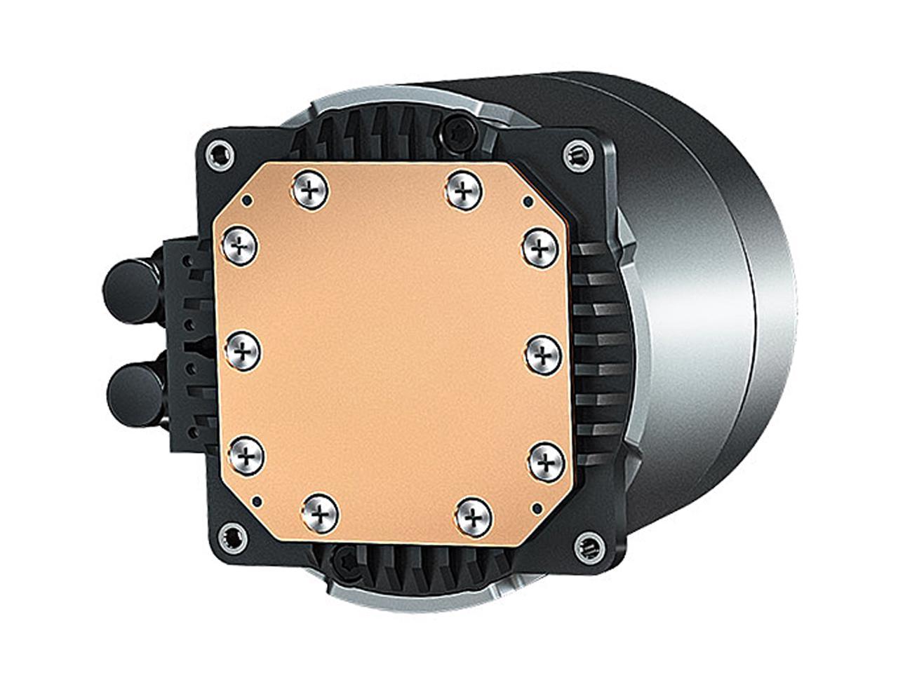 Deepcool Castle 360Ex Rgb Aio Liquid Cpu Cooler, Anti-Leak Technology, Three Mf120Gt A-Rgb Pwm Fans,