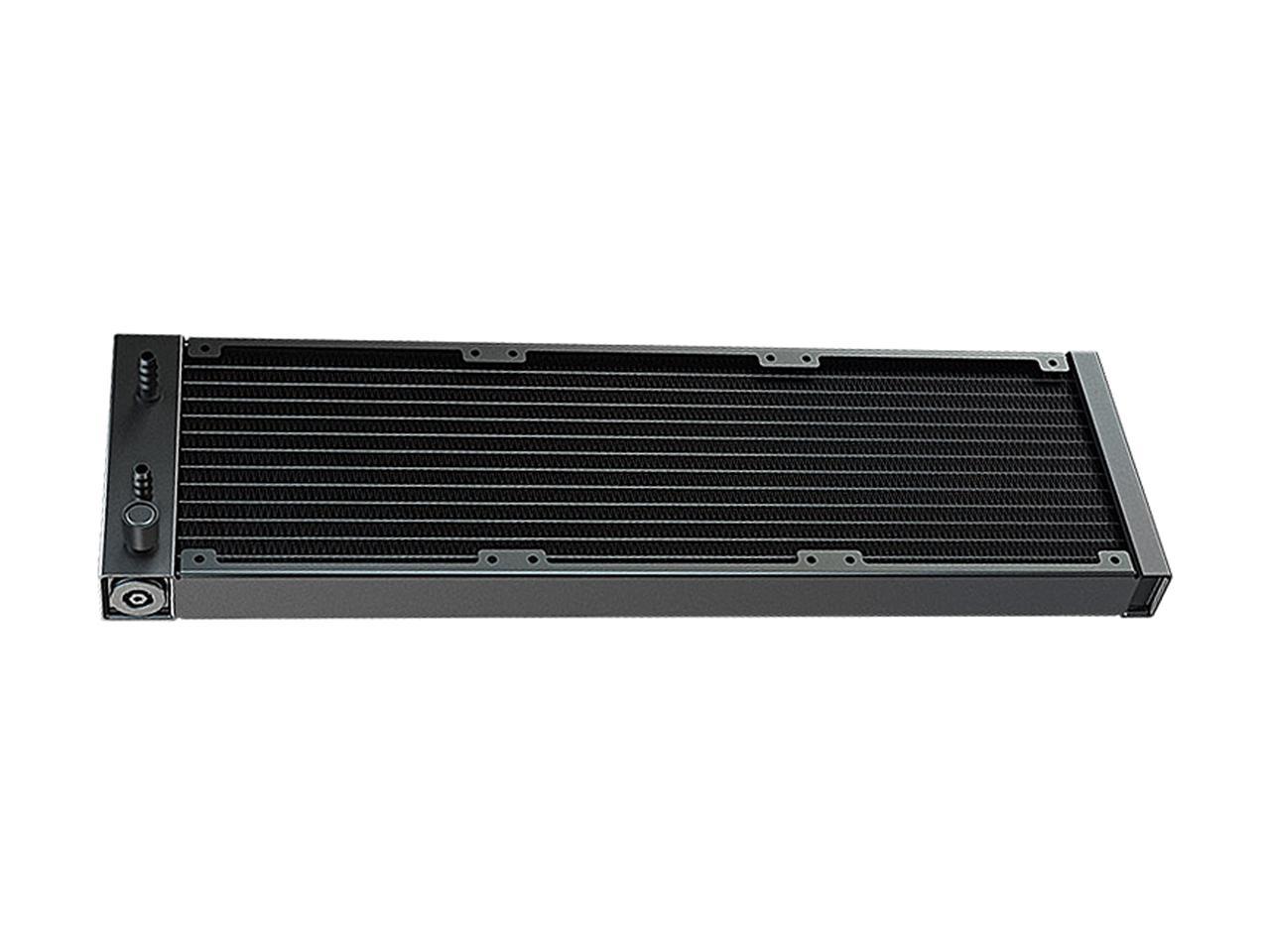 Deepcool Castle 360Ex Rgb Aio Liquid Cpu Cooler, Anti-Leak Technology, Three Mf120Gt A-Rgb Pwm Fans,